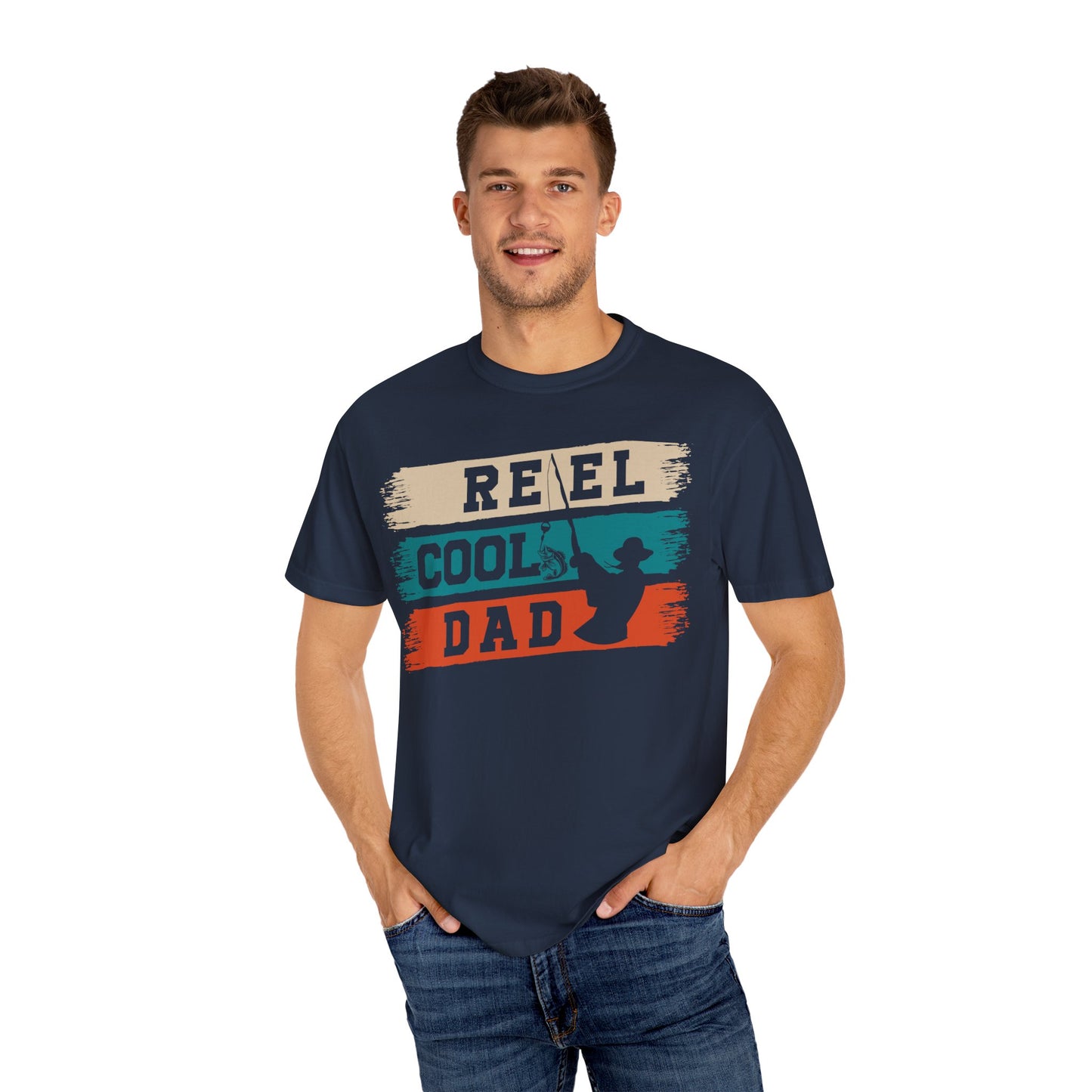 Reel Great Dad Pannels Tshirt