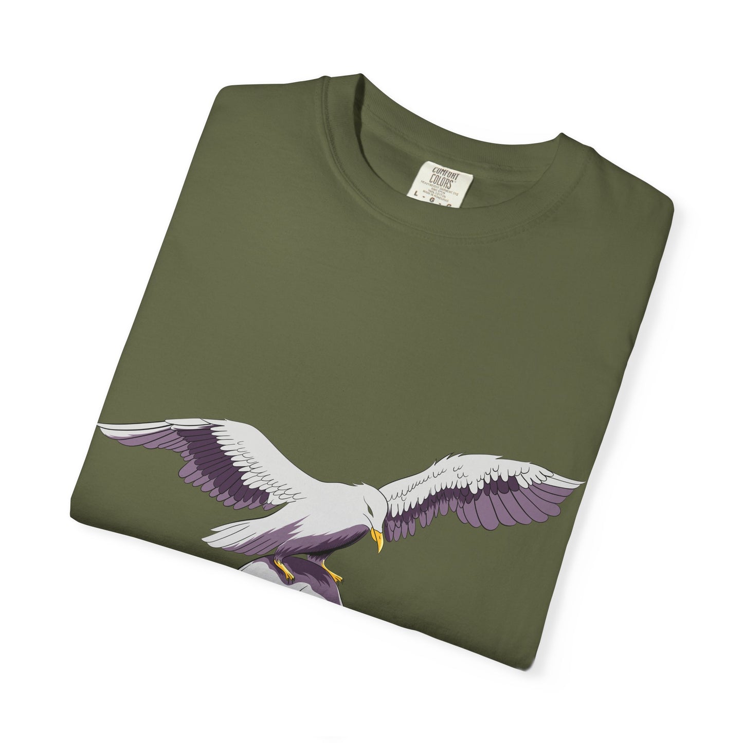 Flying Seagull with Skull Tshirt