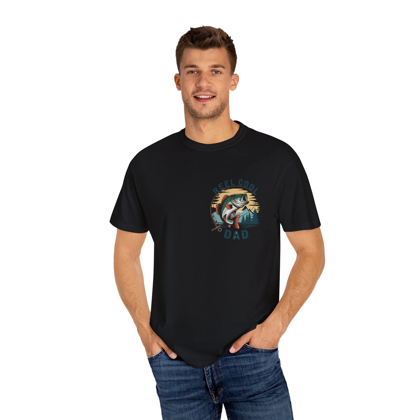 Reel Great Dad Retro Tshirt