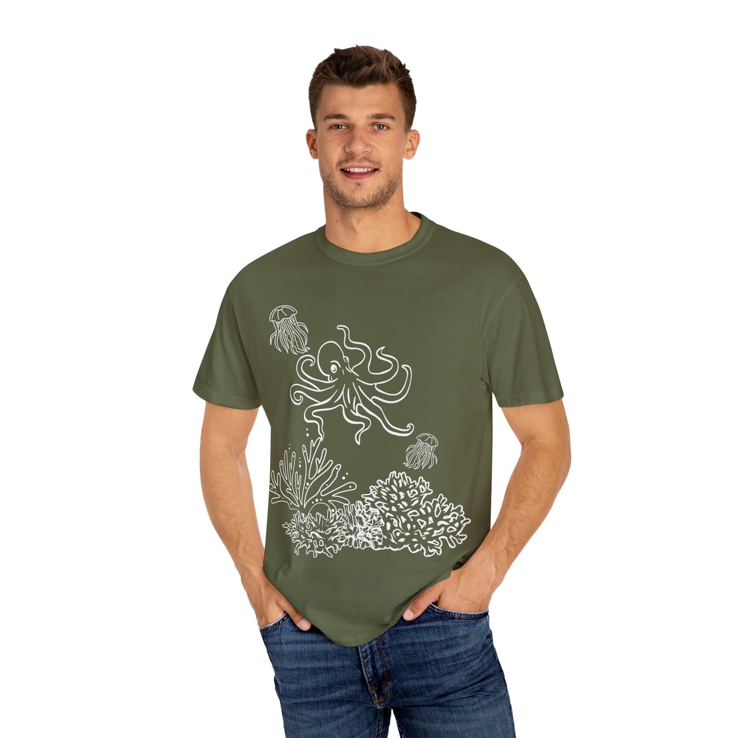 Octopus Coral Tshirt