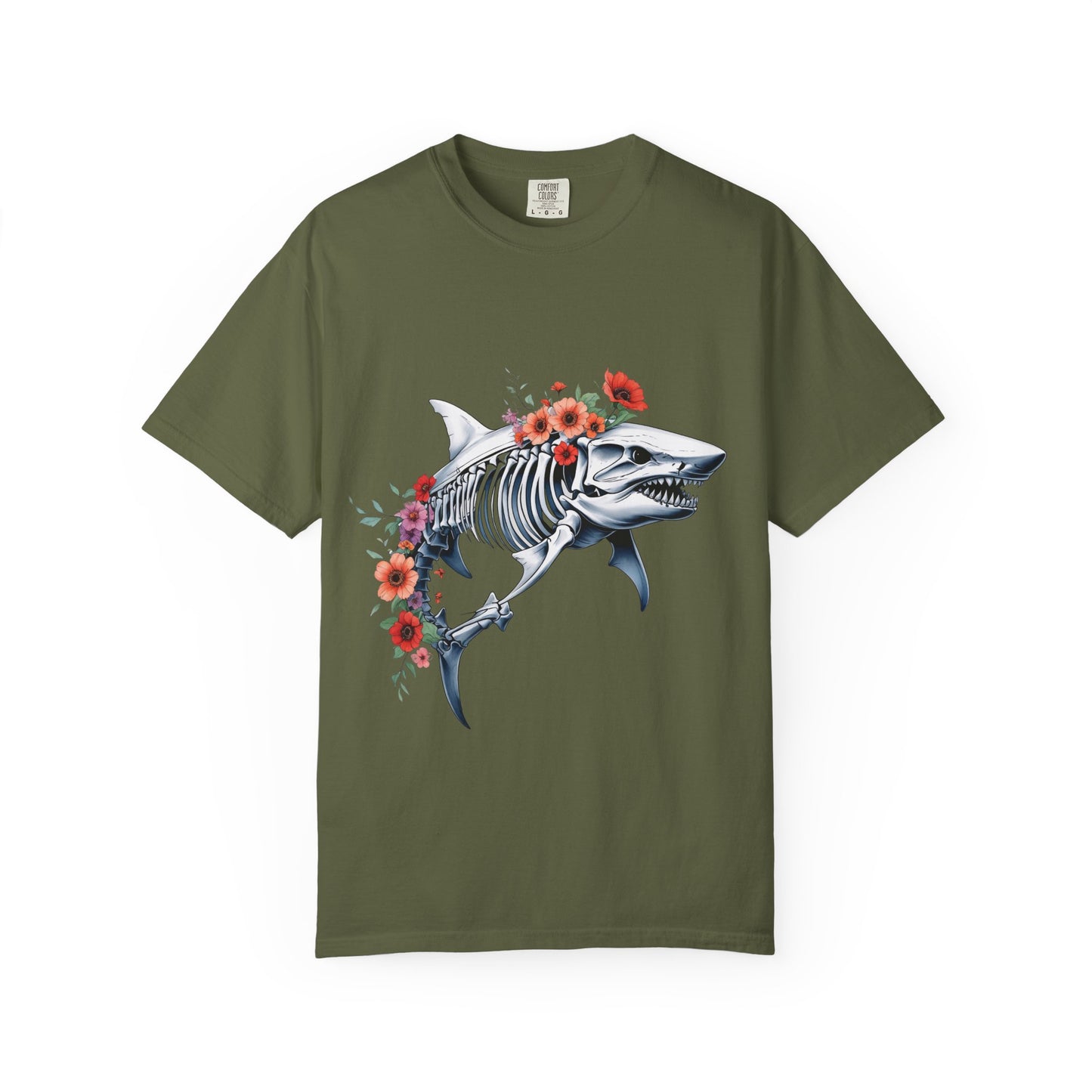Skeleton Shark Tshirt