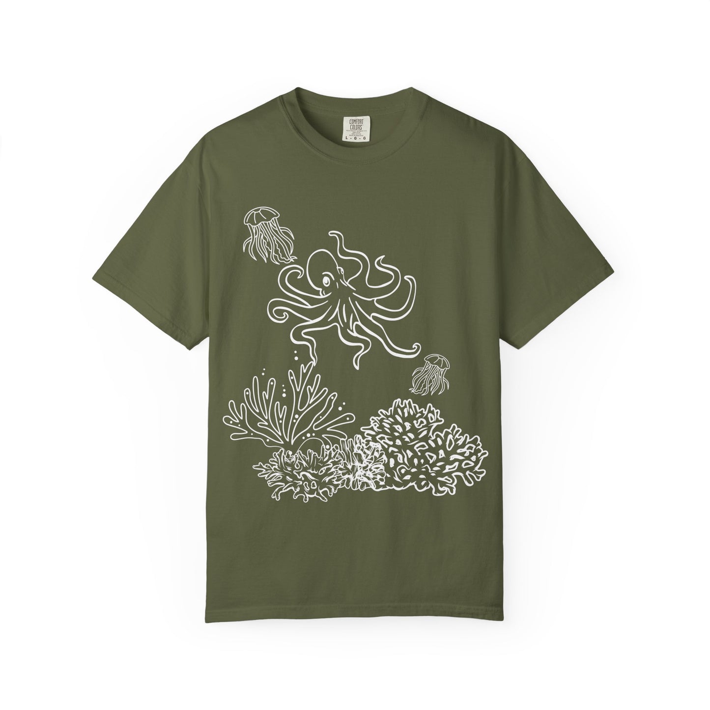 Octopus Coral Tshirt