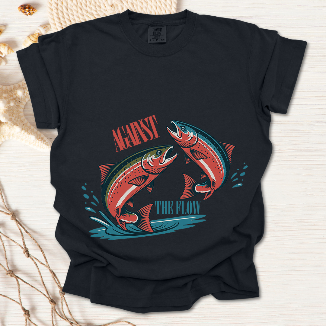 Against The Flow Tshirt