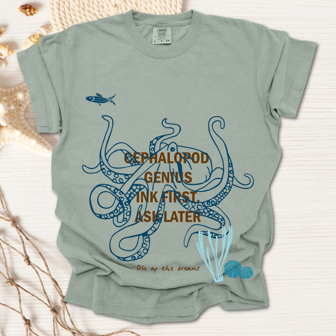 Cephalopod Genius Tshirt