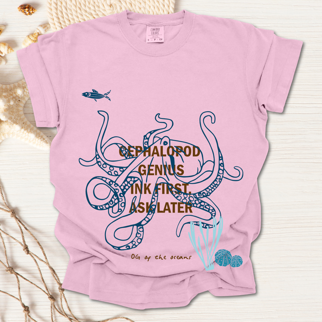 Cephalopod Genius Tshirt