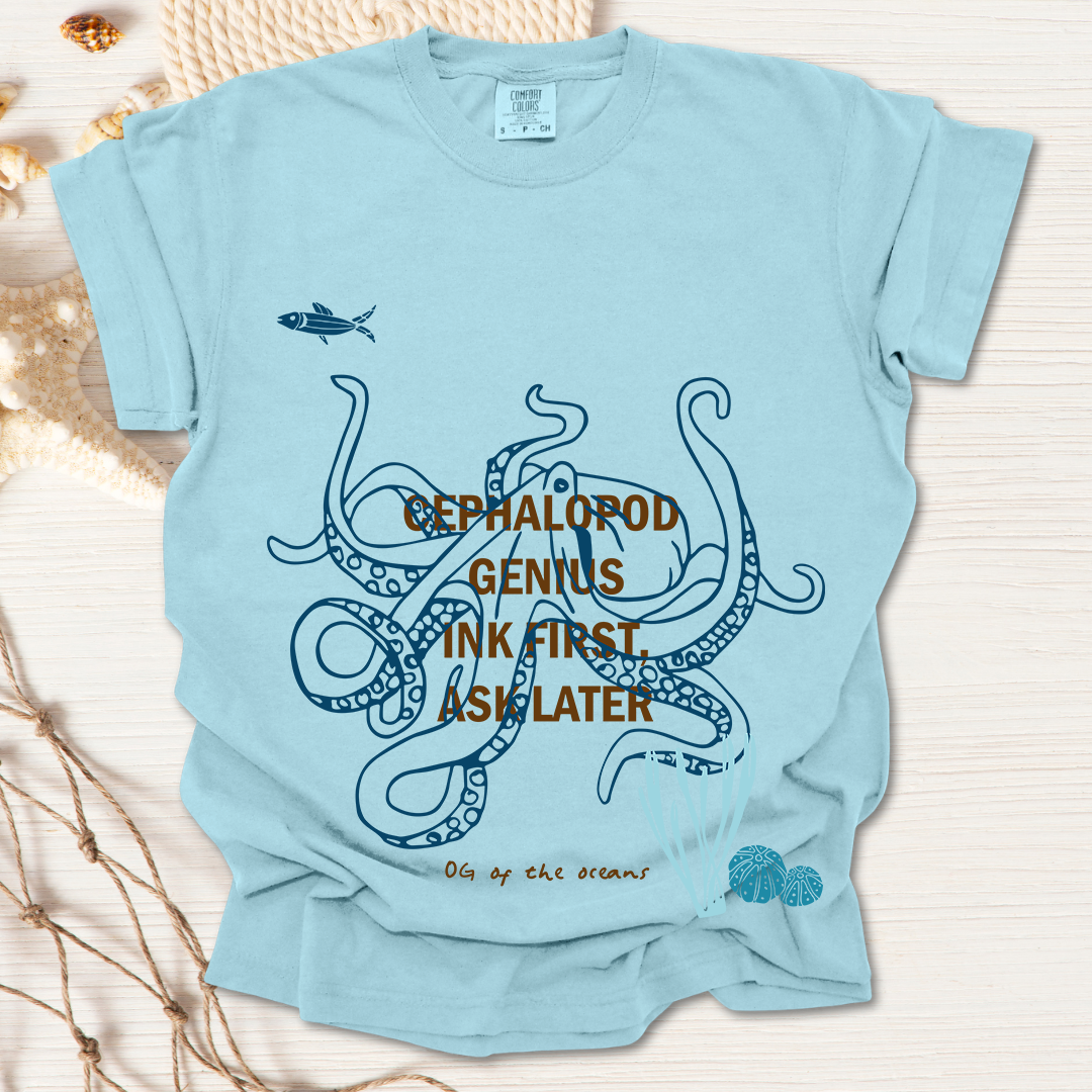 Cephalopod Genius Tshirt