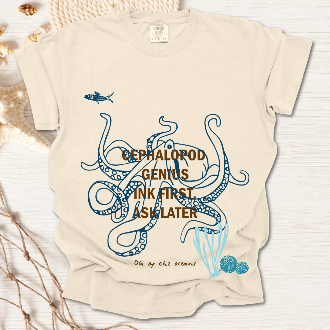 Cephalopod Genius Tshirt
