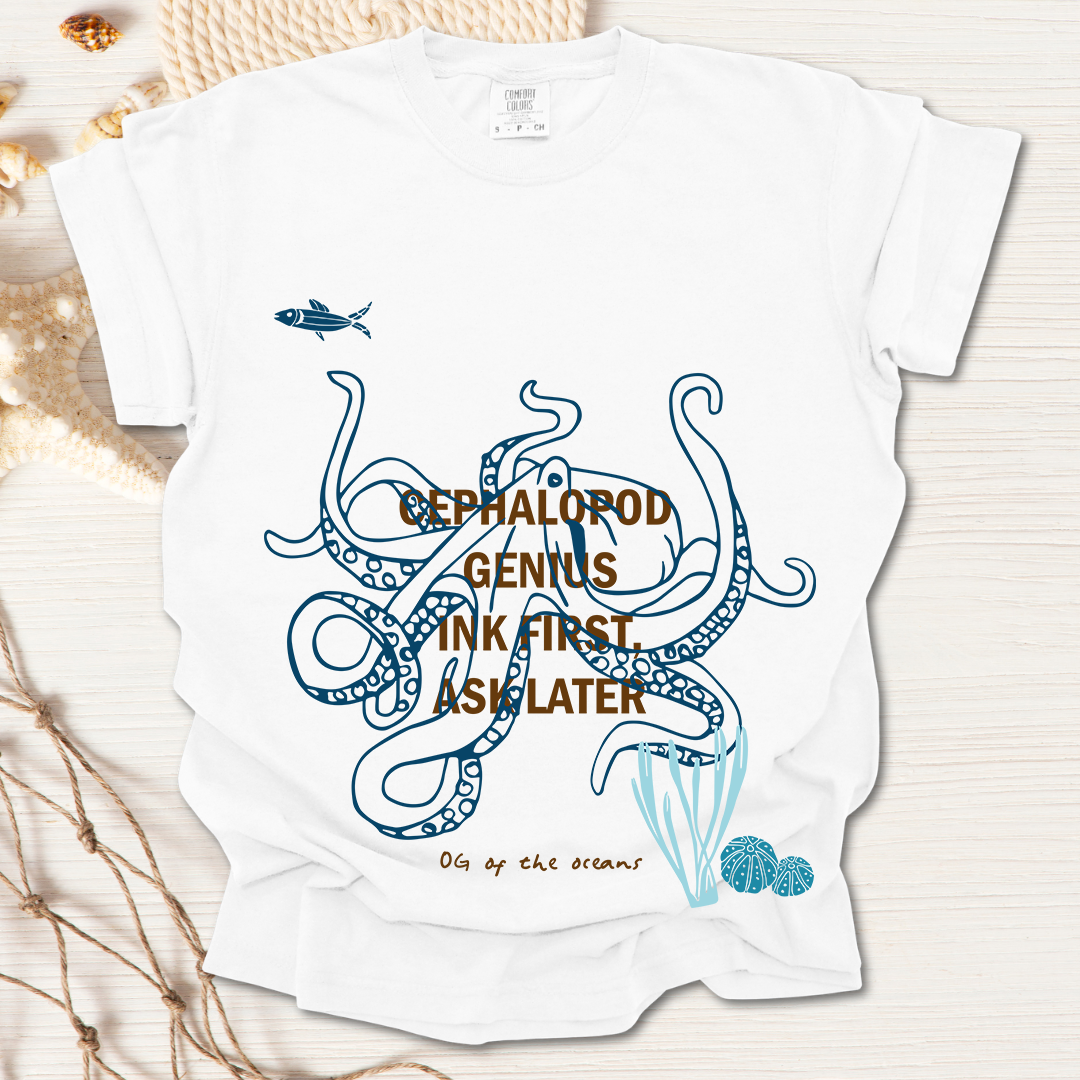 Cephalopod Genius Tshirt