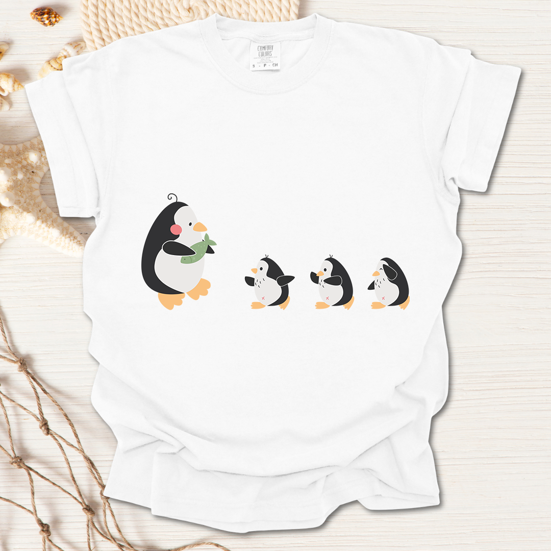 Mommy Penguins Tshirt