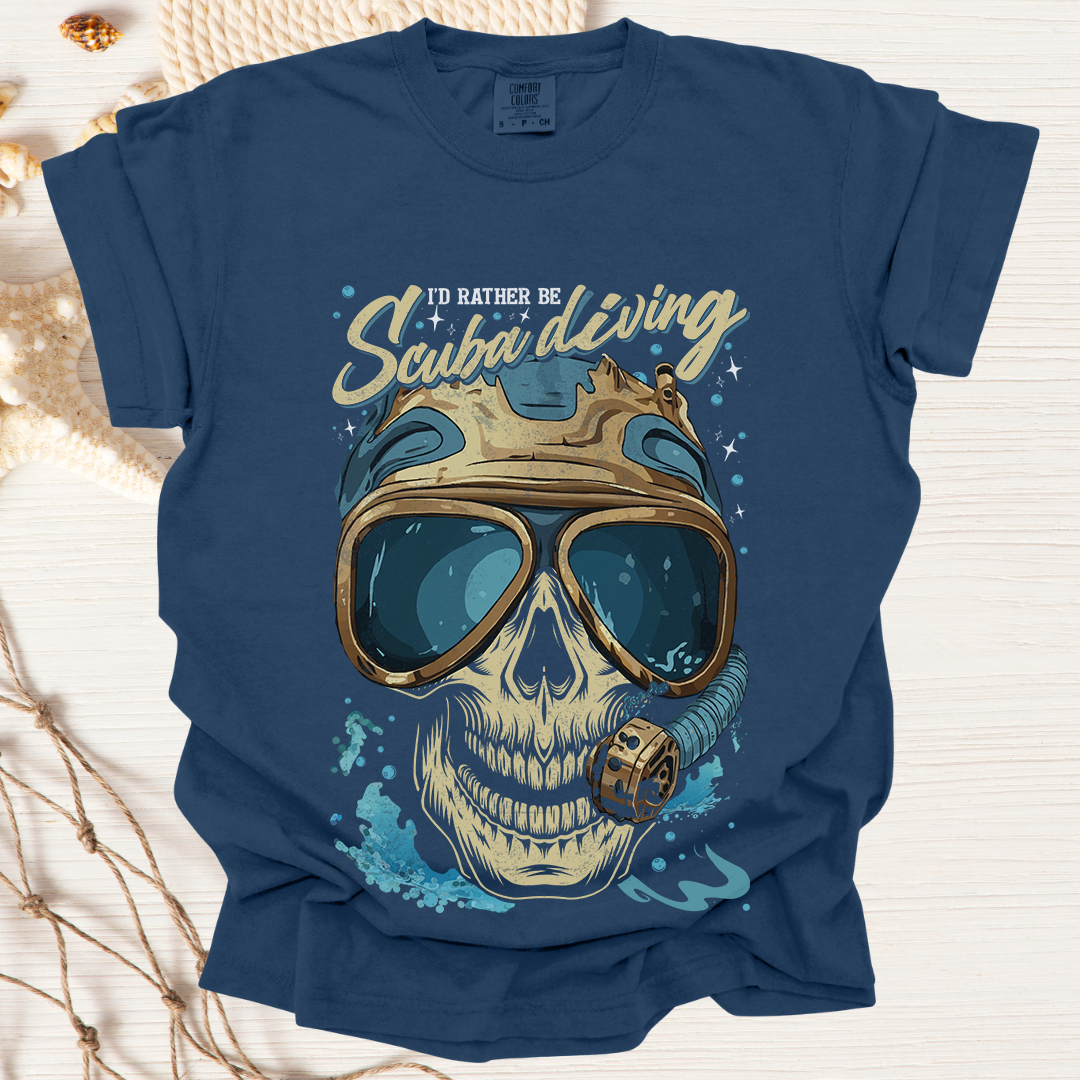 Rather Be Scuba Diving Tshirt