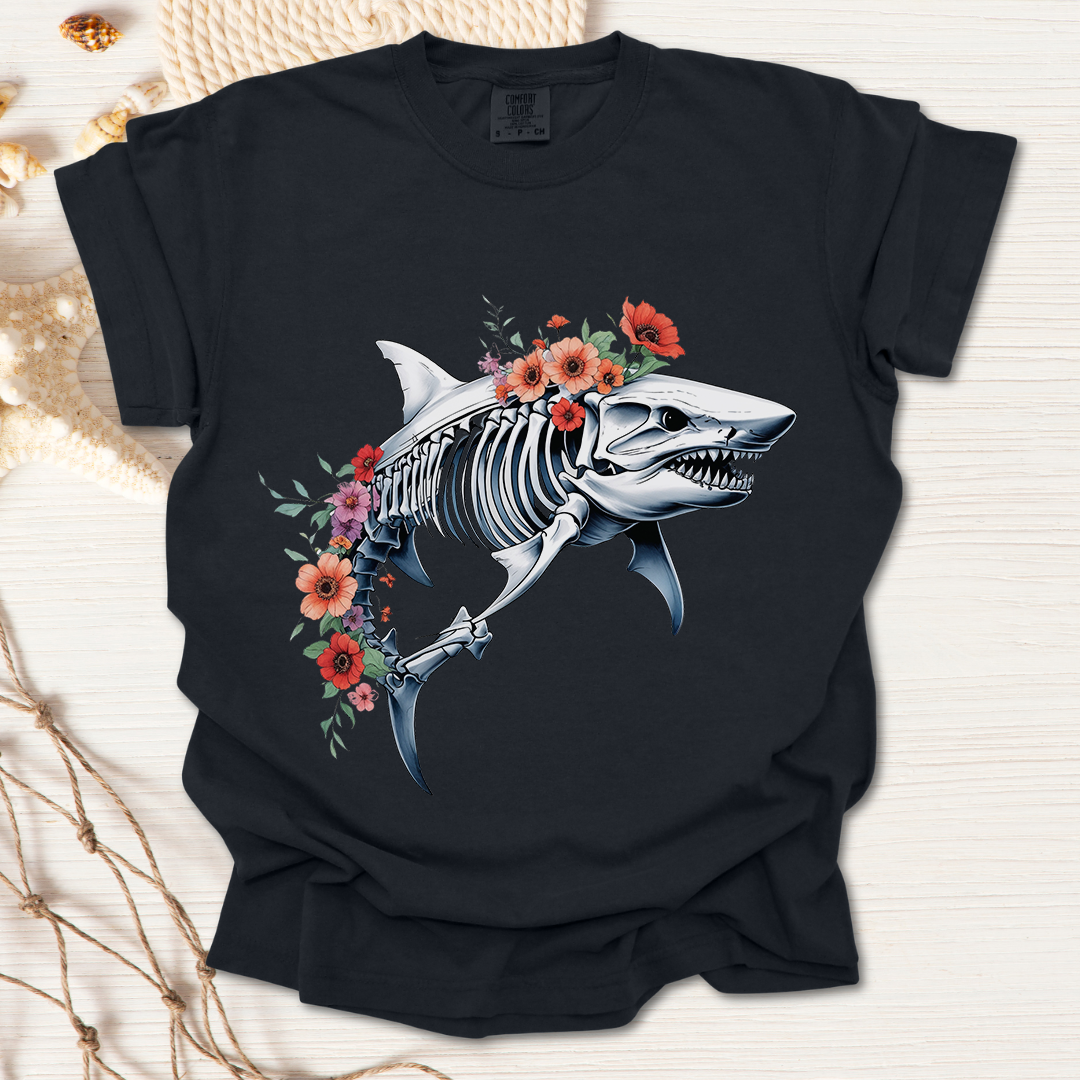 Skeleton Shark Tshirt