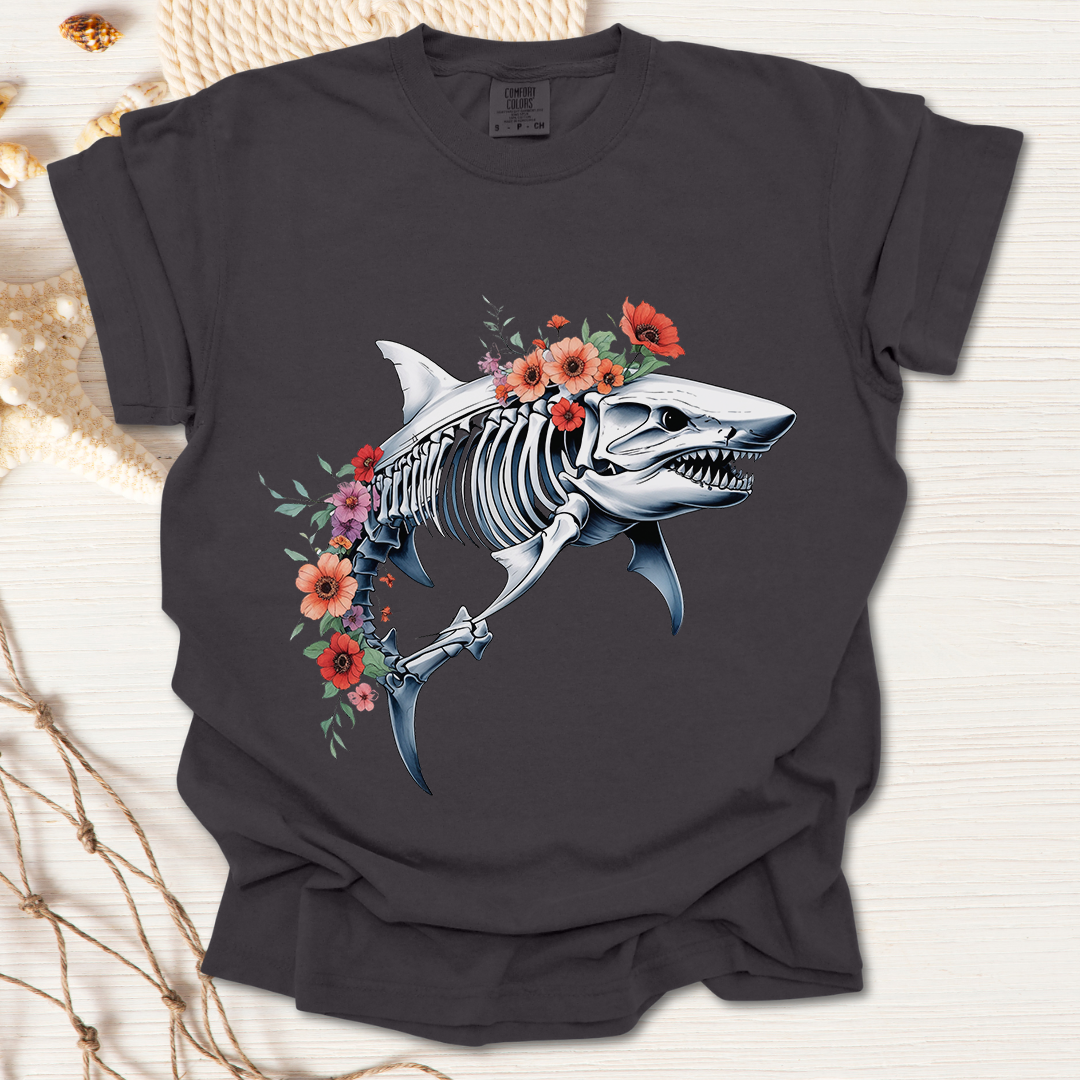 Skeleton Shark Tshirt