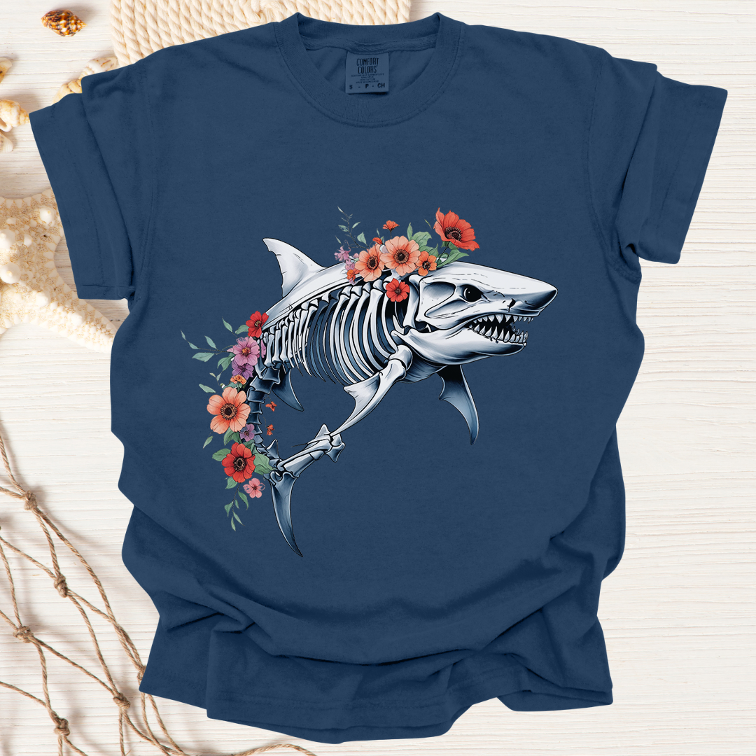 Skeleton Shark Tshirt