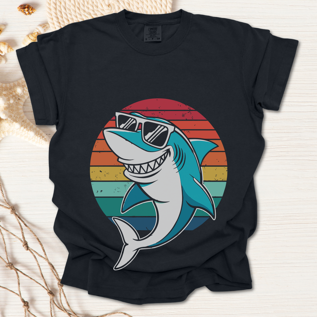 Retro Shark Tshirt