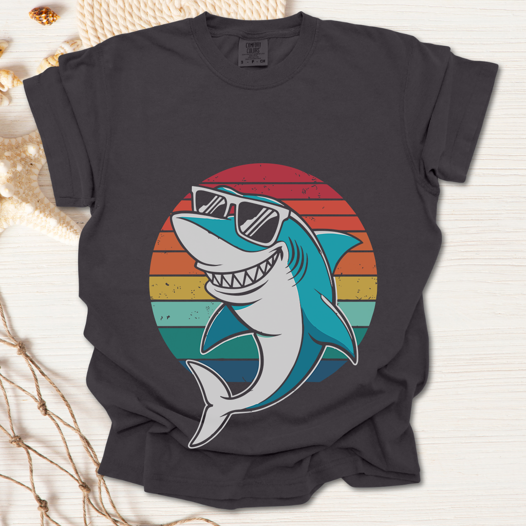 Retro Shark Tshirt