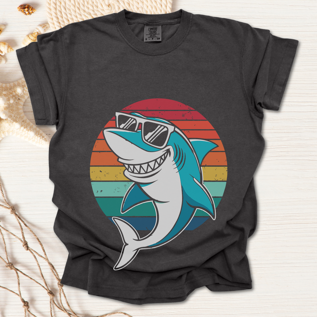 Retro Shark Tshirt