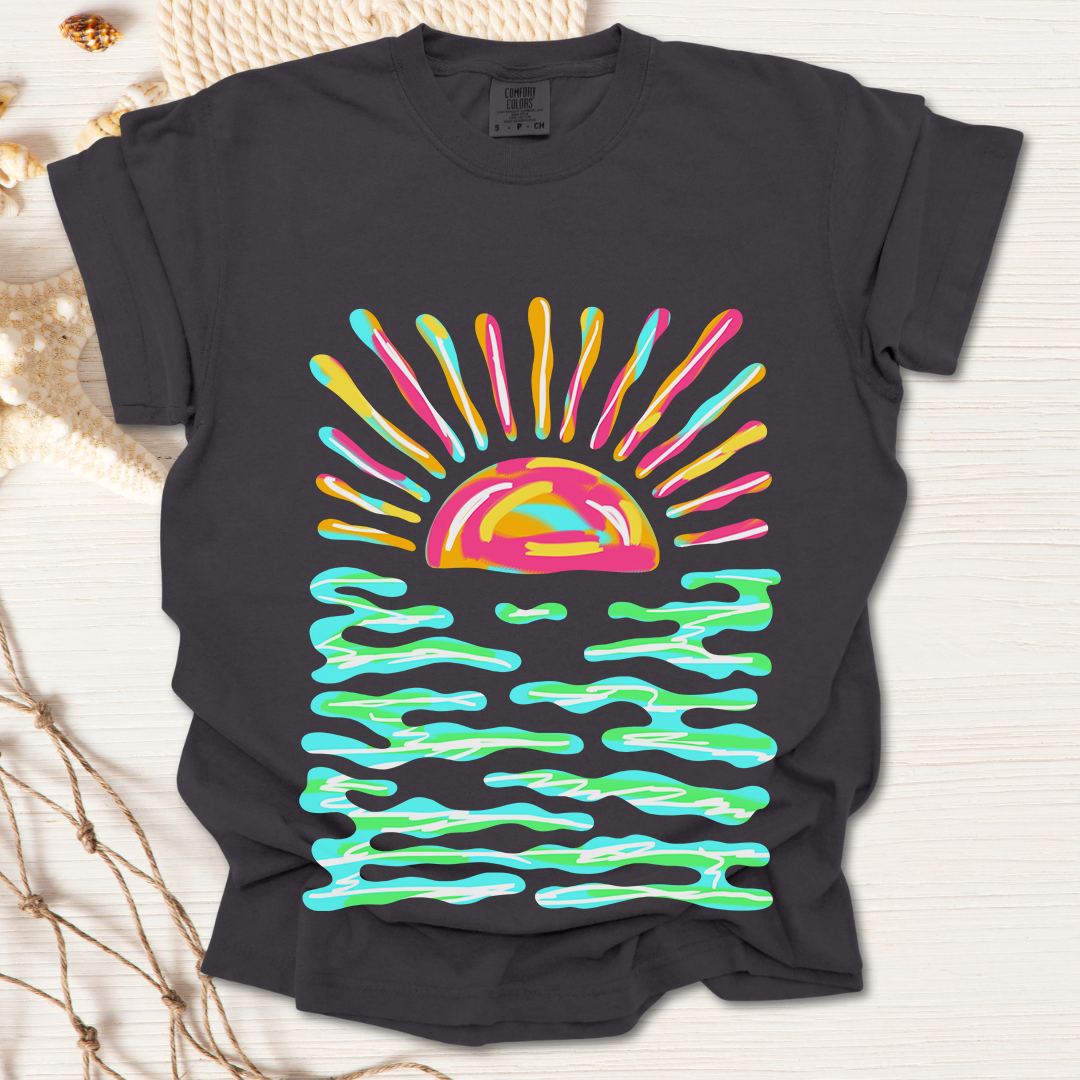 Retro Sunset Tshirt