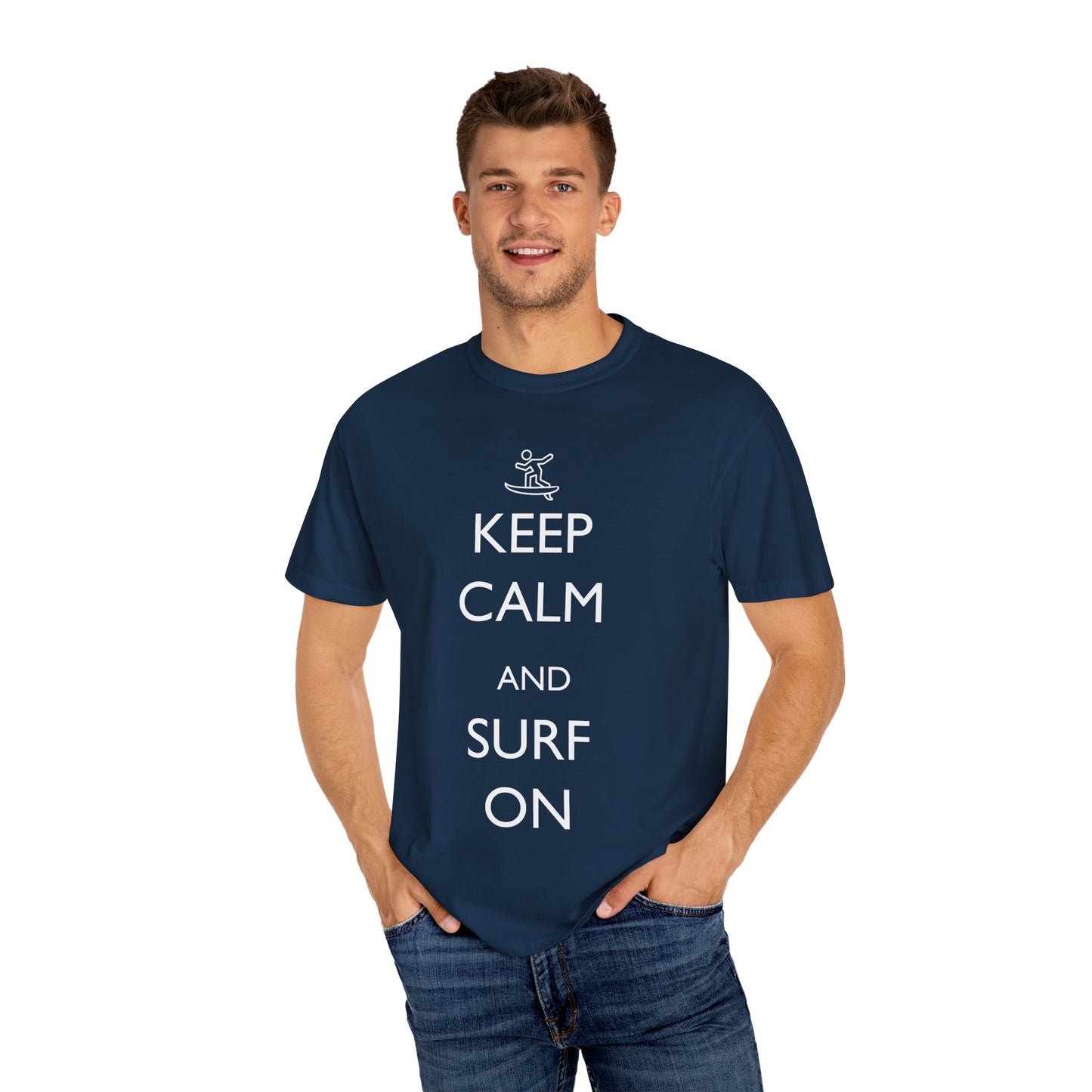 Keep Calm and Surf On Tshirt
