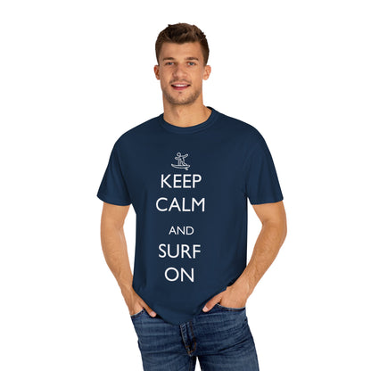Keep Calm and Surf On Tshirt