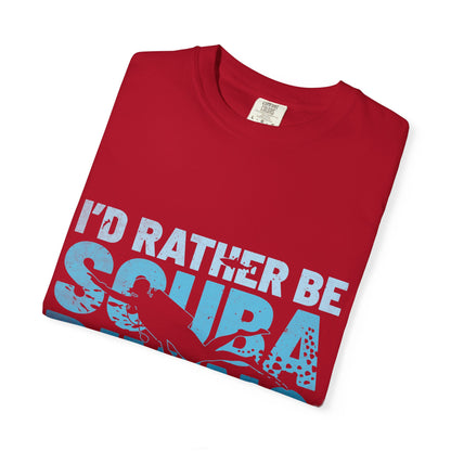 Rather Be Diving Tshirt