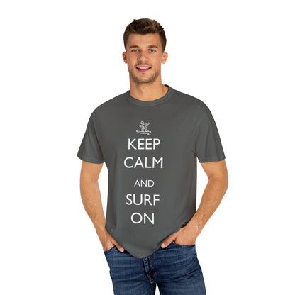Keep Calm and Surf On Tshirt