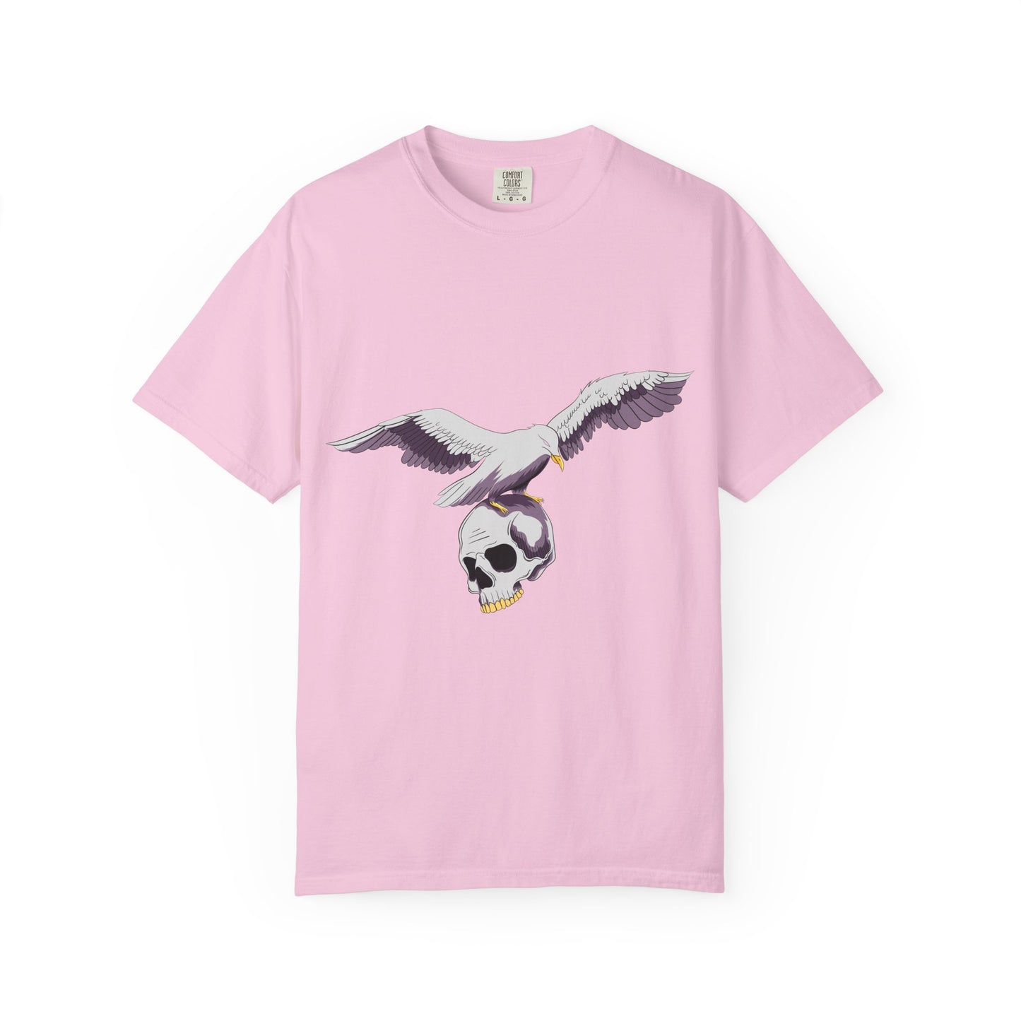 Flying Seagull with Skull Tshirt