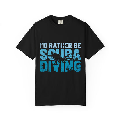 Rather Be Diving Tshirt