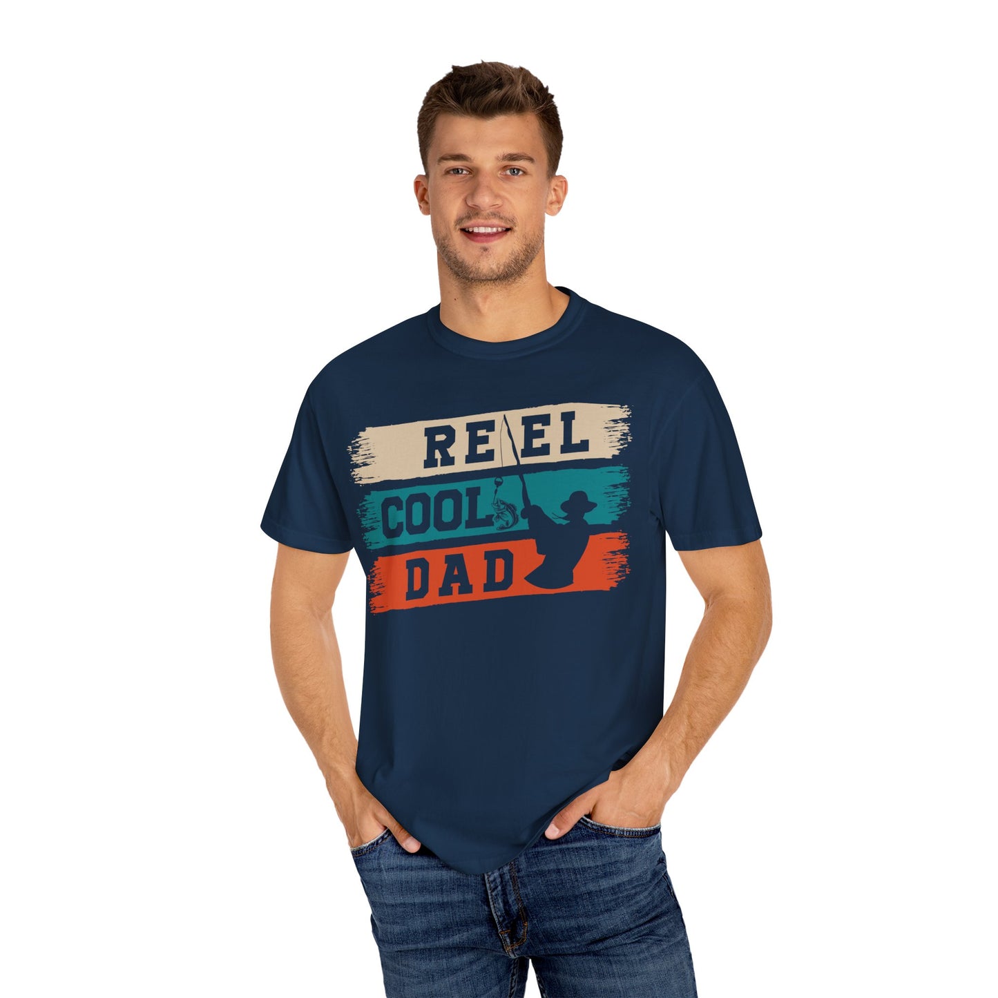 Reel Great Dad Pannels Tshirt