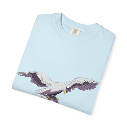 Flying Seagull with Skull Tshirt