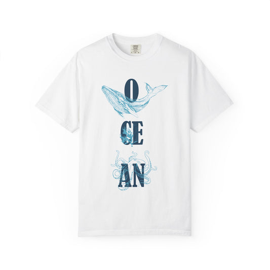 Ocean Overprint Tshirt