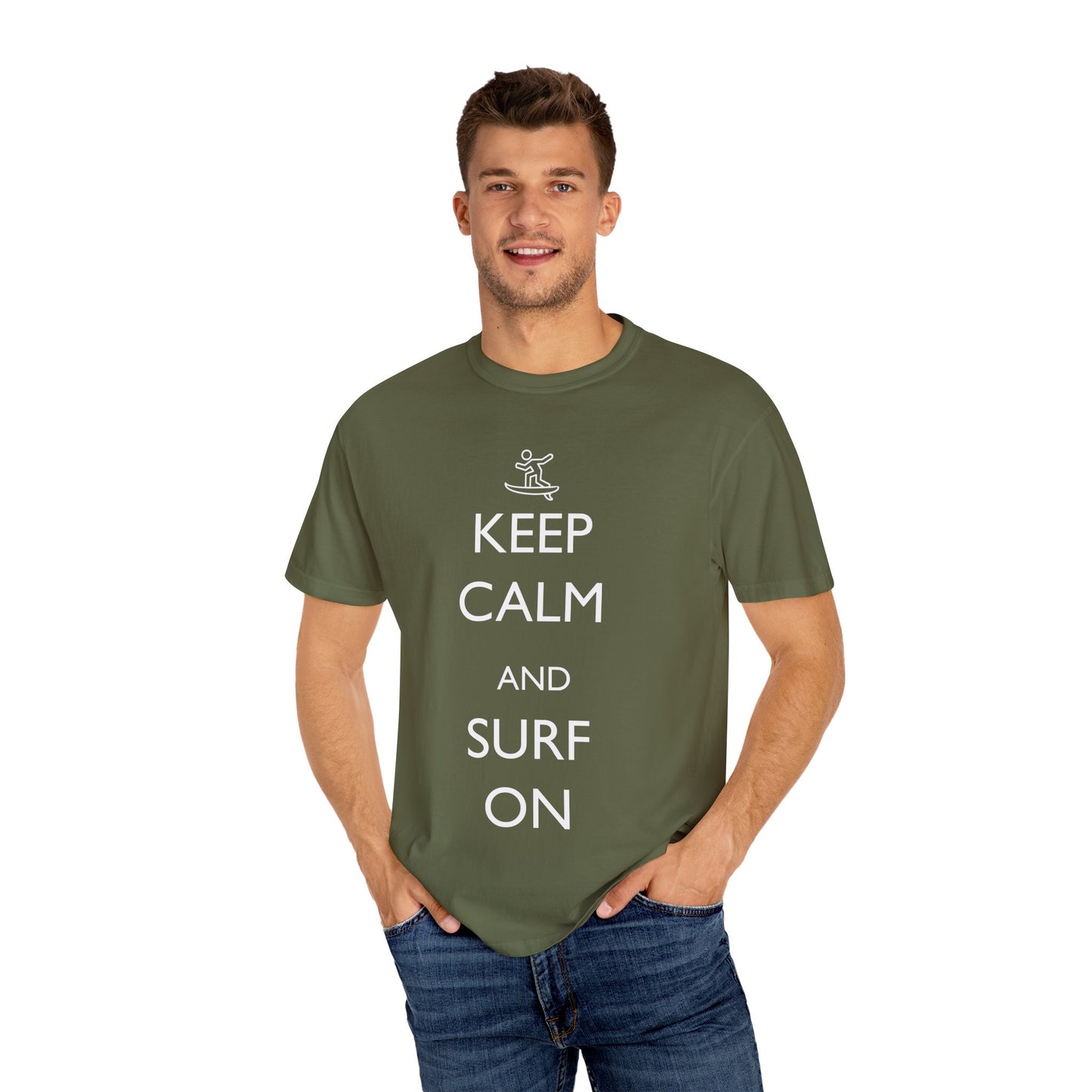 Keep Calm and Surf On Tshirt