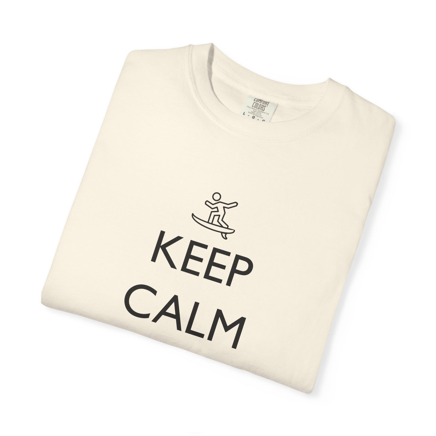 Keep Calm and Surf On Tshirt