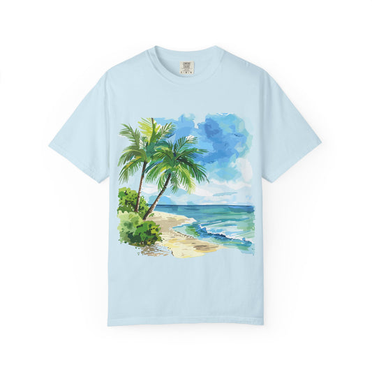 Watercolor Palm Tree T-shirt