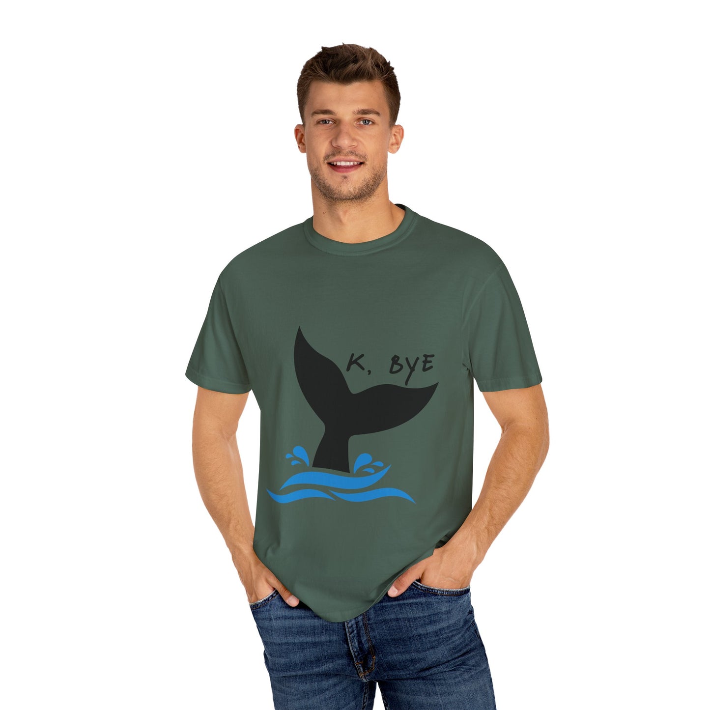 Okay, Bye - Whale Tail tshirt