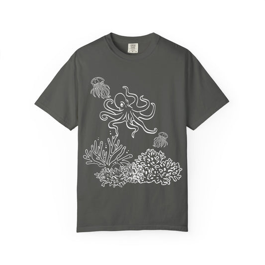 Octopus Coral Tshirt