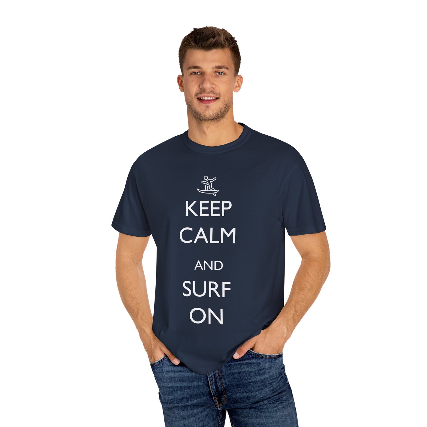 Keep Calm and Surf On Tshirt