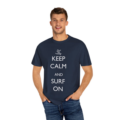 Keep Calm and Surf On Tshirt