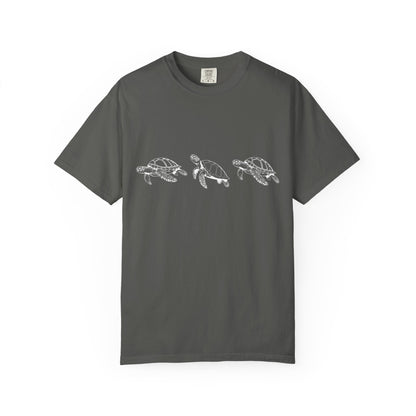 Turtle Field Notebook Tshirt