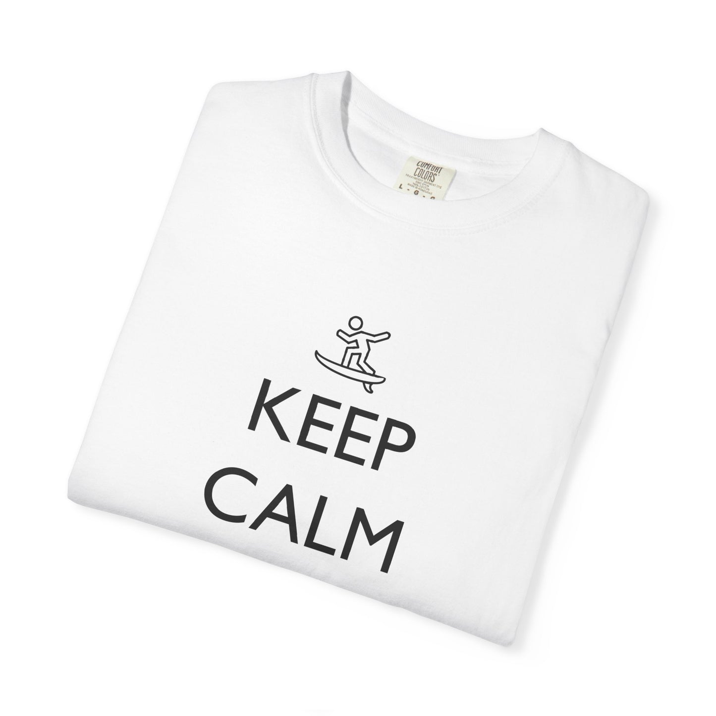 Keep Calm and Surf On Tshirt