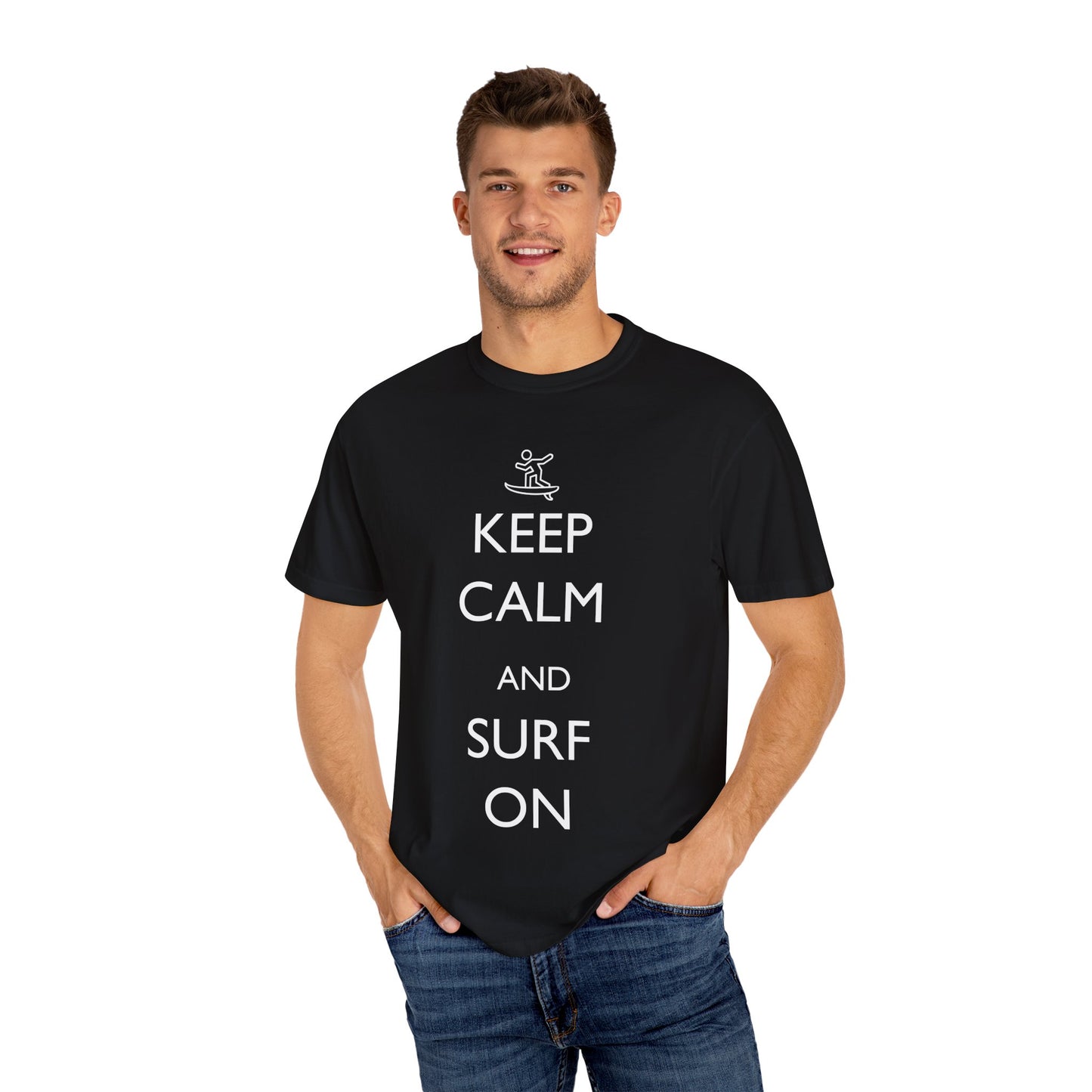 Keep Calm and Surf On Tshirt