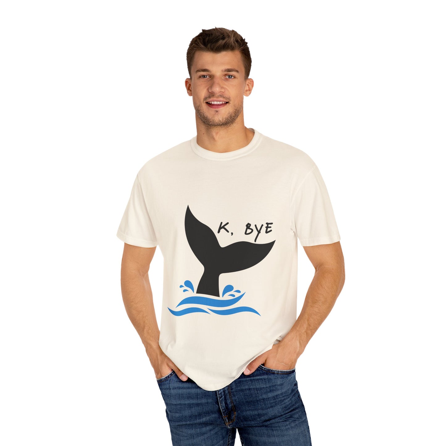 Okay, Bye - Whale Tail tshirt