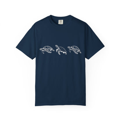 Turtle Field Notebook Tshirt