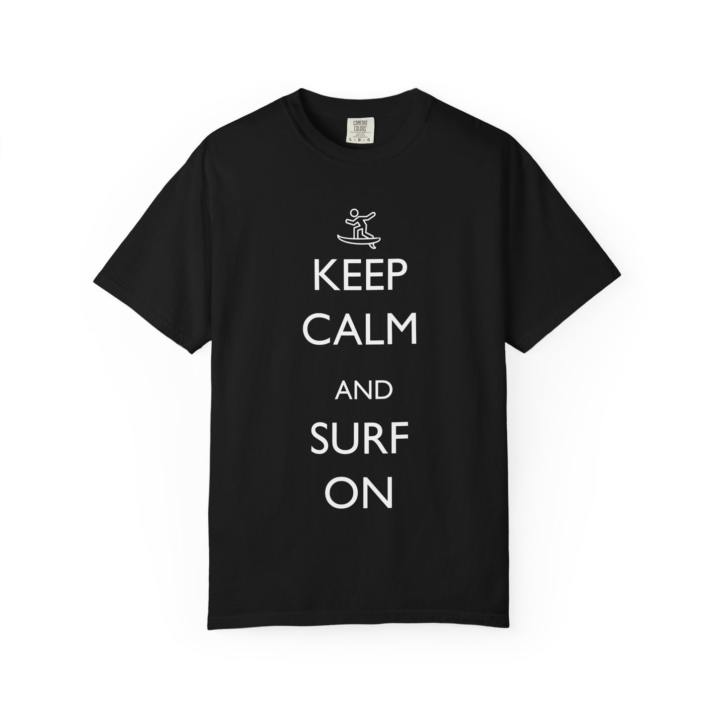 Keep Calm and Surf On Tshirt
