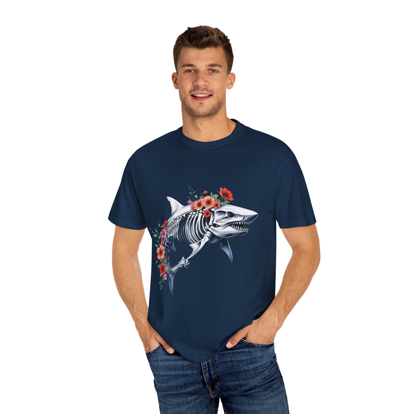Skeleton Shark Tshirt
