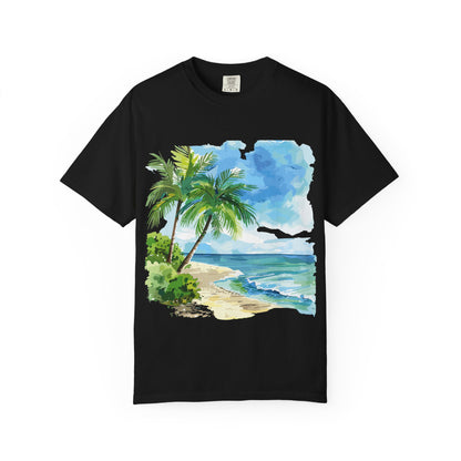Watercolor Palm Tree T-shirt