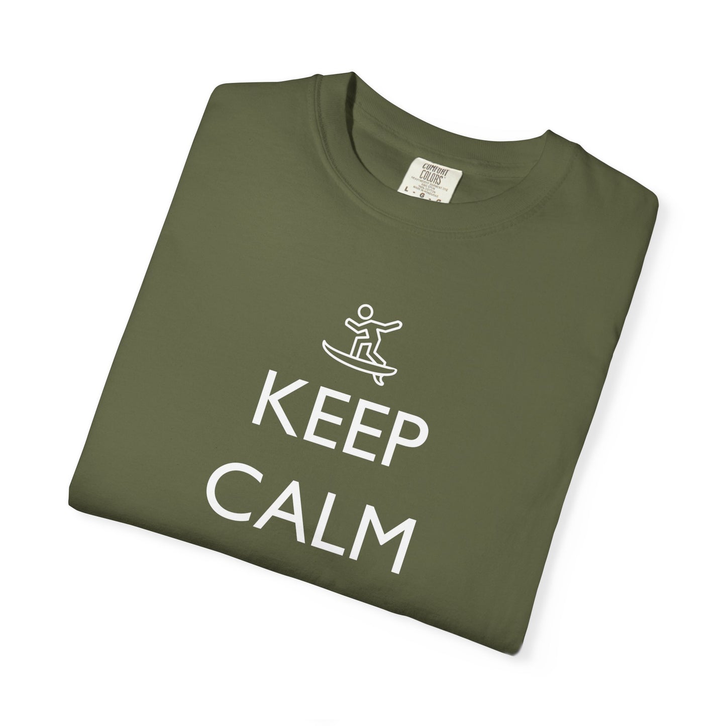 Keep Calm and Surf On Tshirt