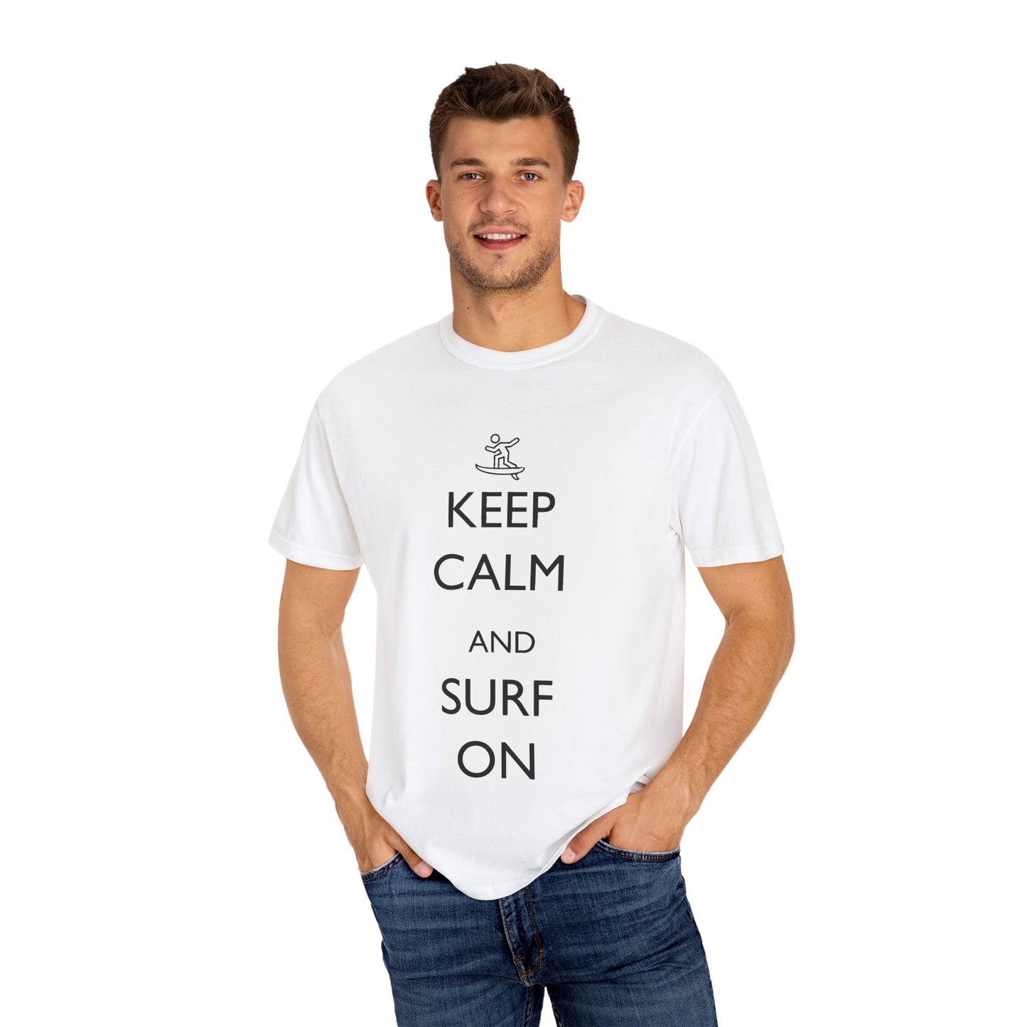 Keep Calm and Surf On Tshirt
