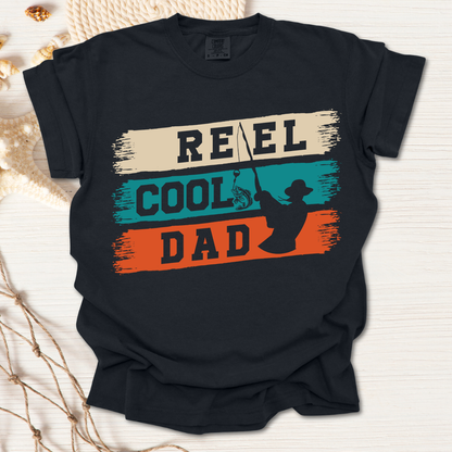 Reel Great Dad Pannels Tshirt
