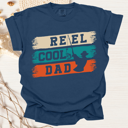 Reel Great Dad Pannels Tshirt
