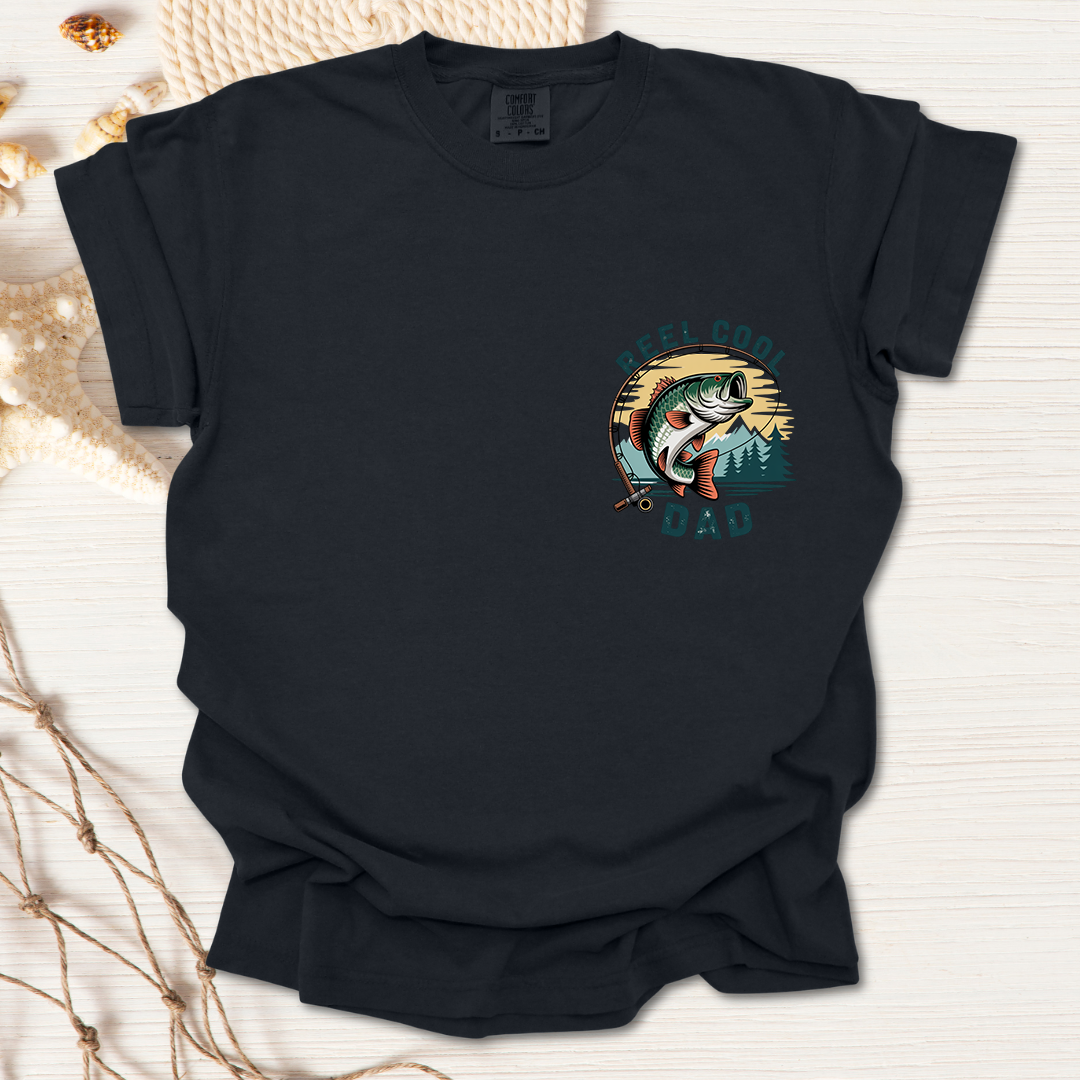 Reel Great Dad Retro Tshirt